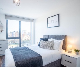Great Central 2 Bed Apartment & Free Parking by Opulent Living Serviced Accommodation Sheffield