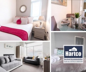 Book Today - 4 Bed House, Sleeps up to 9 - Hartco Serviced Accommodation Birmingham