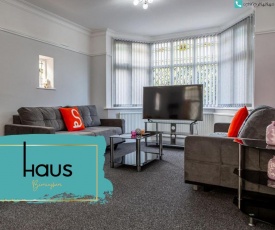 HAUS Spacious 5 Bed House Near Airport & Parking