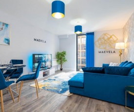 MAEVELA Apartments - ULTRA High-End New Build Apartment ✪ City Centre, Digbeth ✓ With JULIET BALCONY - ROOFTOP TERRACE - PS4 & Smart TV's